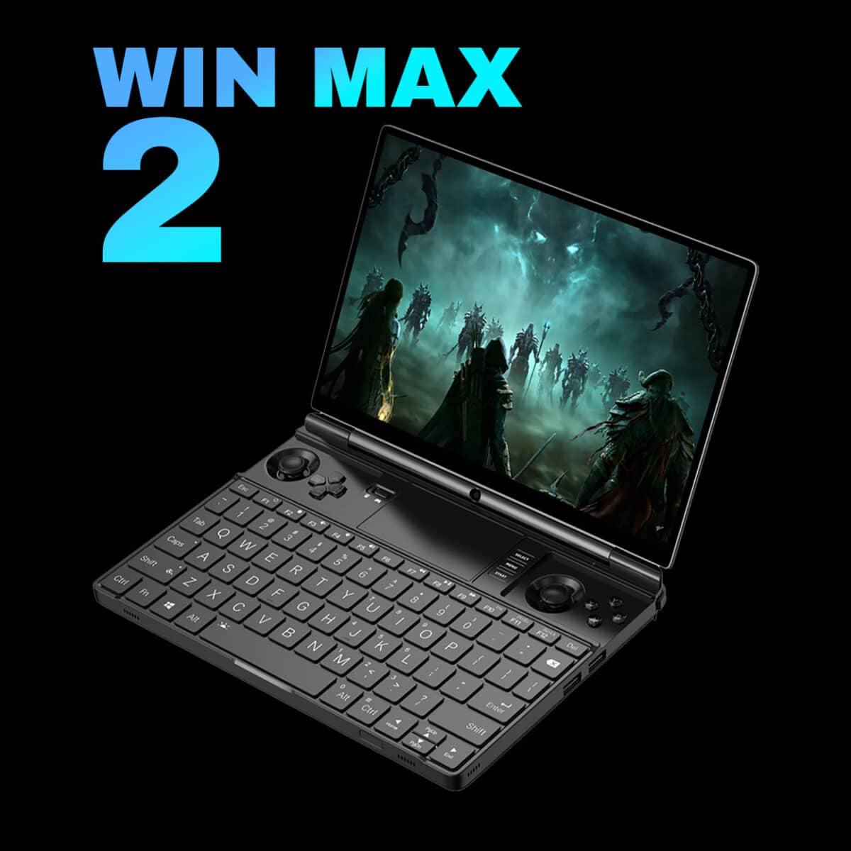 Pilt, mis näitab GPD WIN Max 2 ülevaadet
