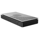 Front view of the GPD G1 2024, a sleek handheld gaming device featuring a vibrant display, ergonomic controls, and a modern design.