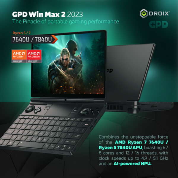 GPD WIN MAX 2 2023 Gaming Handheld PC - Image 4