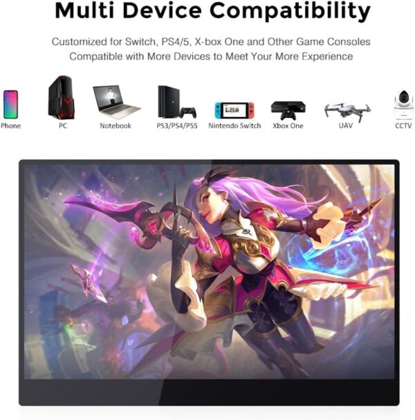 15.6" 4K portable monitor with stylus support - Image 4