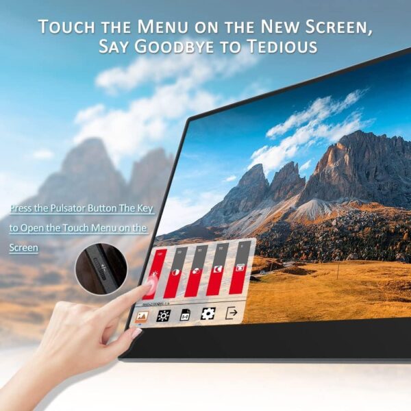 15.6" 4K portable monitor with stylus support - Image 6