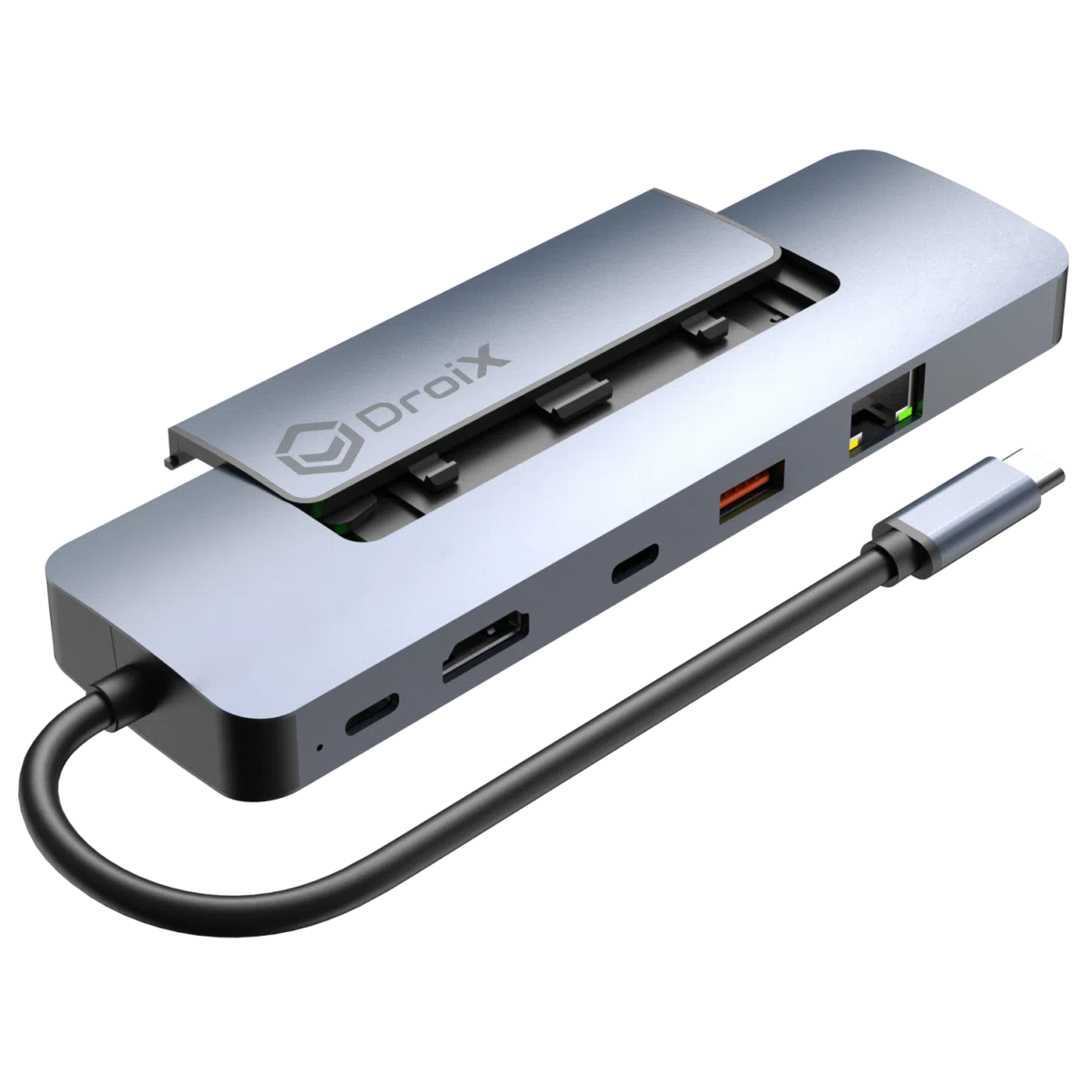 Hub USB DroiX NH8 z NVMe