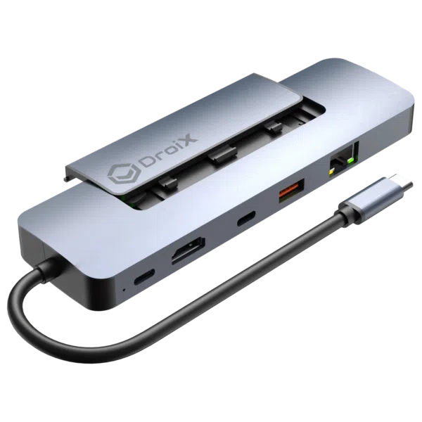 DroiX NH8 USB Hub with NVMe