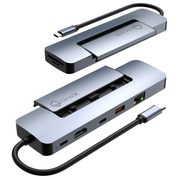 DroiX NH8 USB Hub with NVMe - Image 3