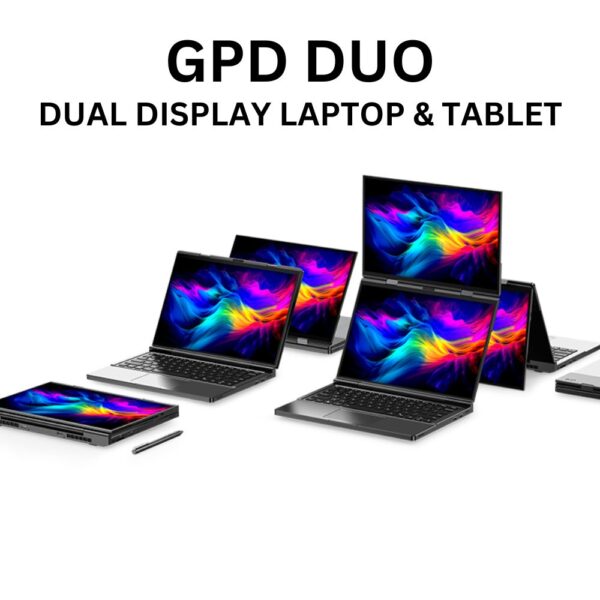 GPDデュオ・デュアル・ディスプレイ・ノートPC&タブレット