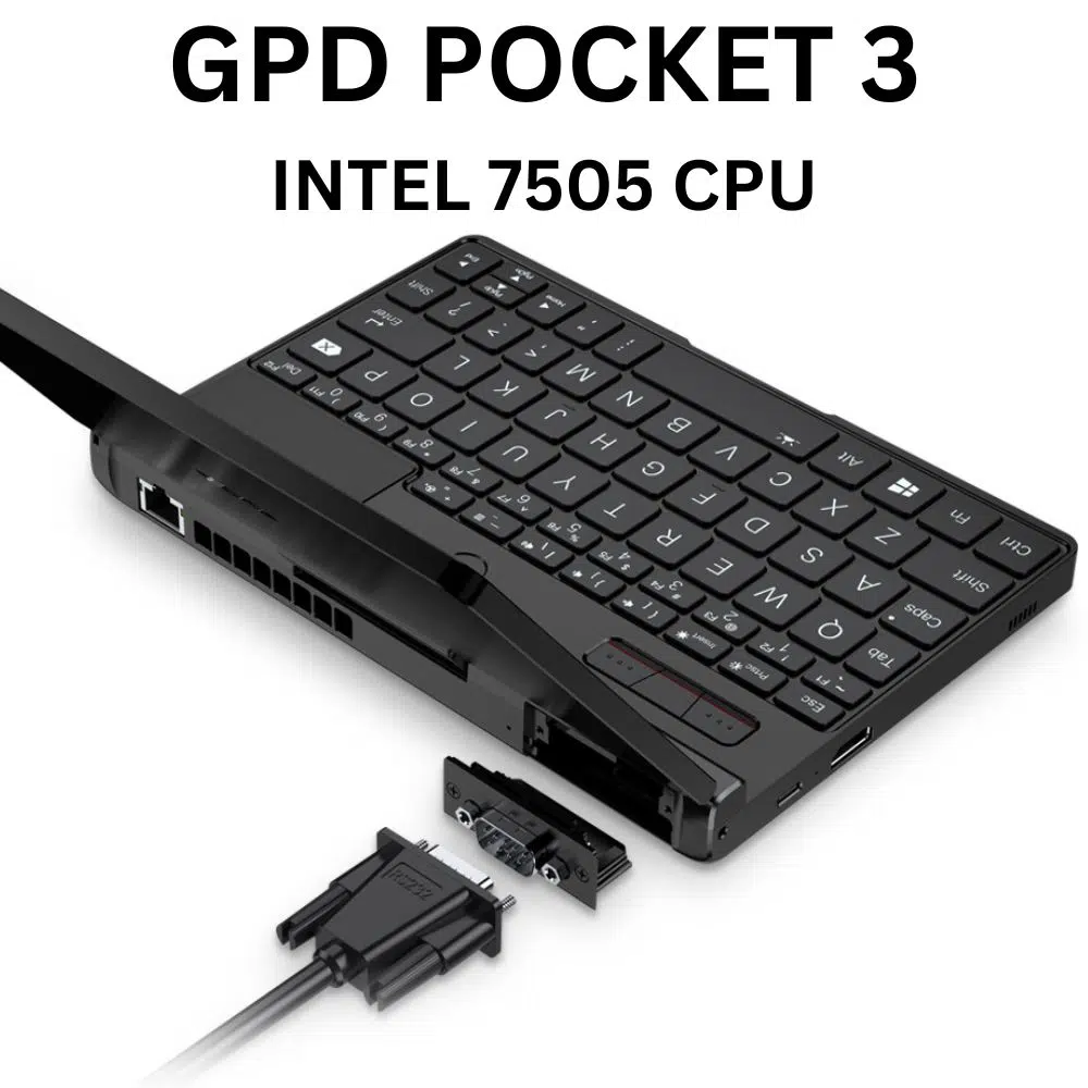 GPD POCKET 3 Recenzia s procesorom INTEL 7505