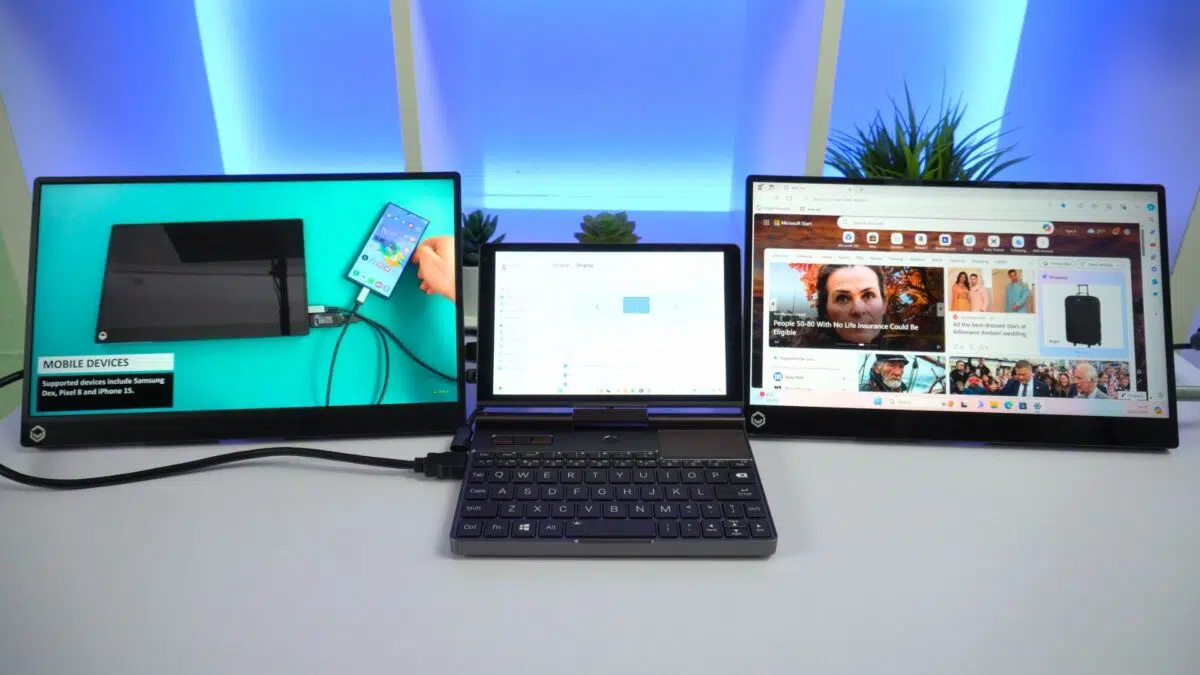 GPD Pocket 3 podpora dvoch monitorov
