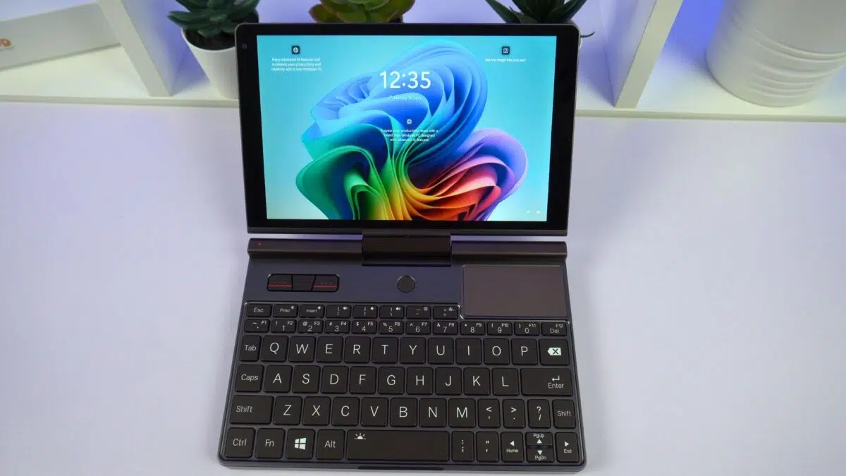 GPD Pocket 3 Pohľad spredu