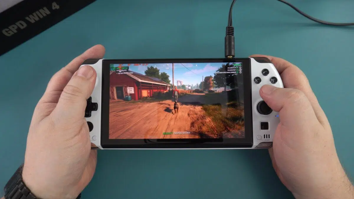 Simulador de cabra en el GPD WIN 4 2024