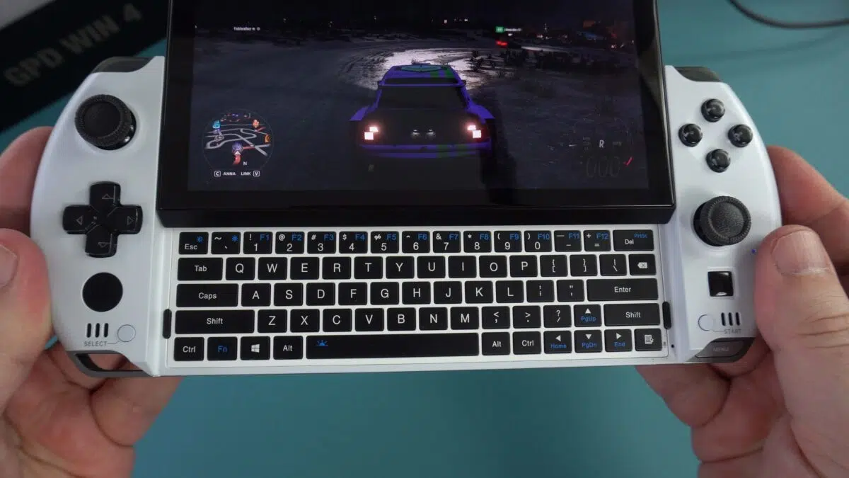 GPD WIN 4 2024 Vista del teclado