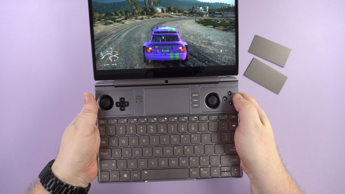 GPD WIN MAX 2 2024 Vista do teclado
