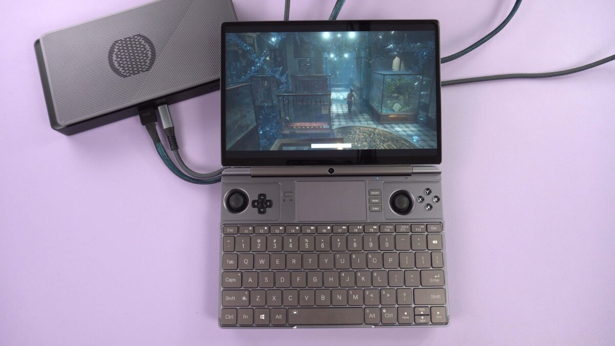 GPD WIN MAX 2 2024とGPD G1 eGPUドッキングステーション