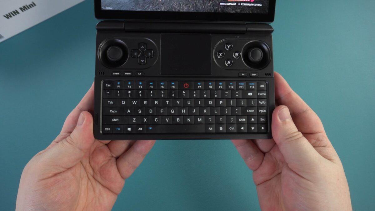 GPD WINミニ2024キーボードビュー