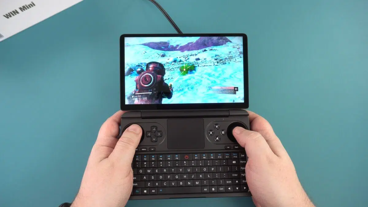 No Mans Sky en el GPD WIN Mini 2024
