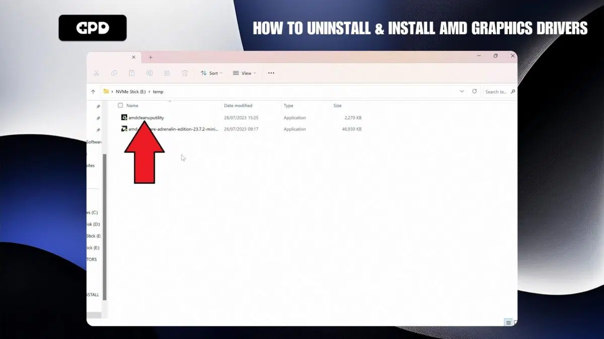 Abre el programa Utilidad de Limpieza  
