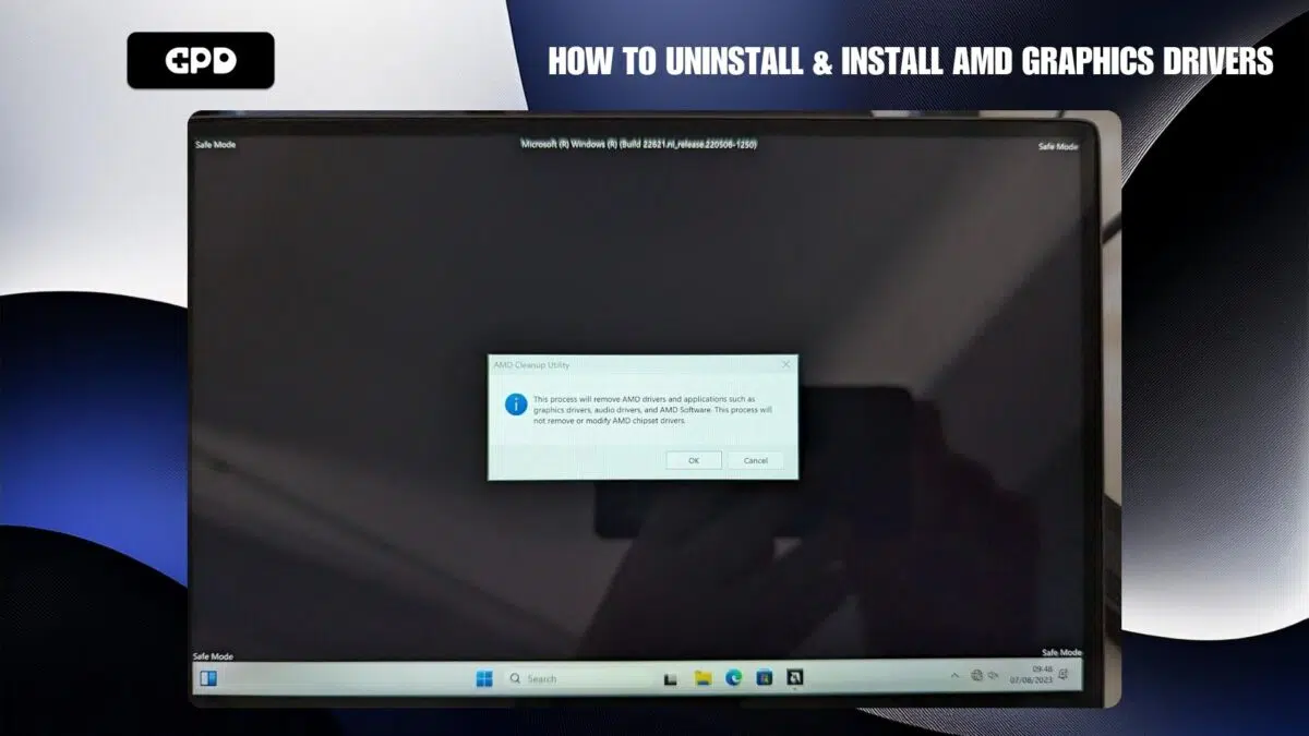 Pulsa Sí para iniciar la desinstalación  
