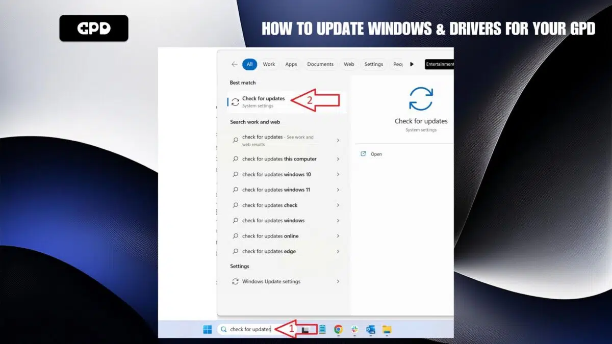 Periksa Pembaruan Windows