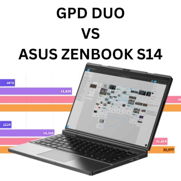 GPD Duo vs ASUS Zenbook S14 ベンチマーク
