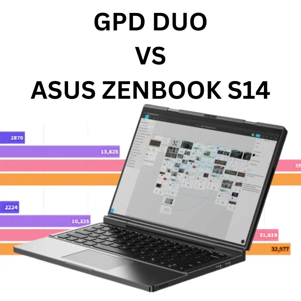 GPD Duo vs ASUS Zenbook S14 Benchmarks