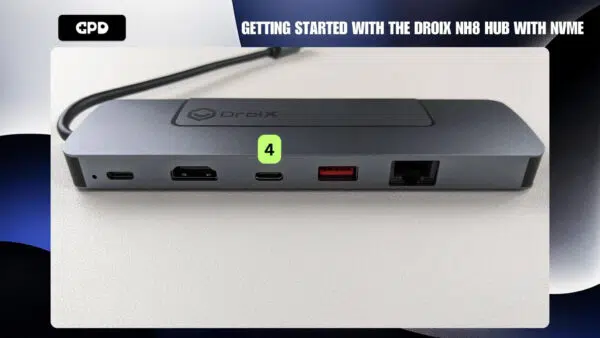 4. Port USB-C (bez ładowania)
