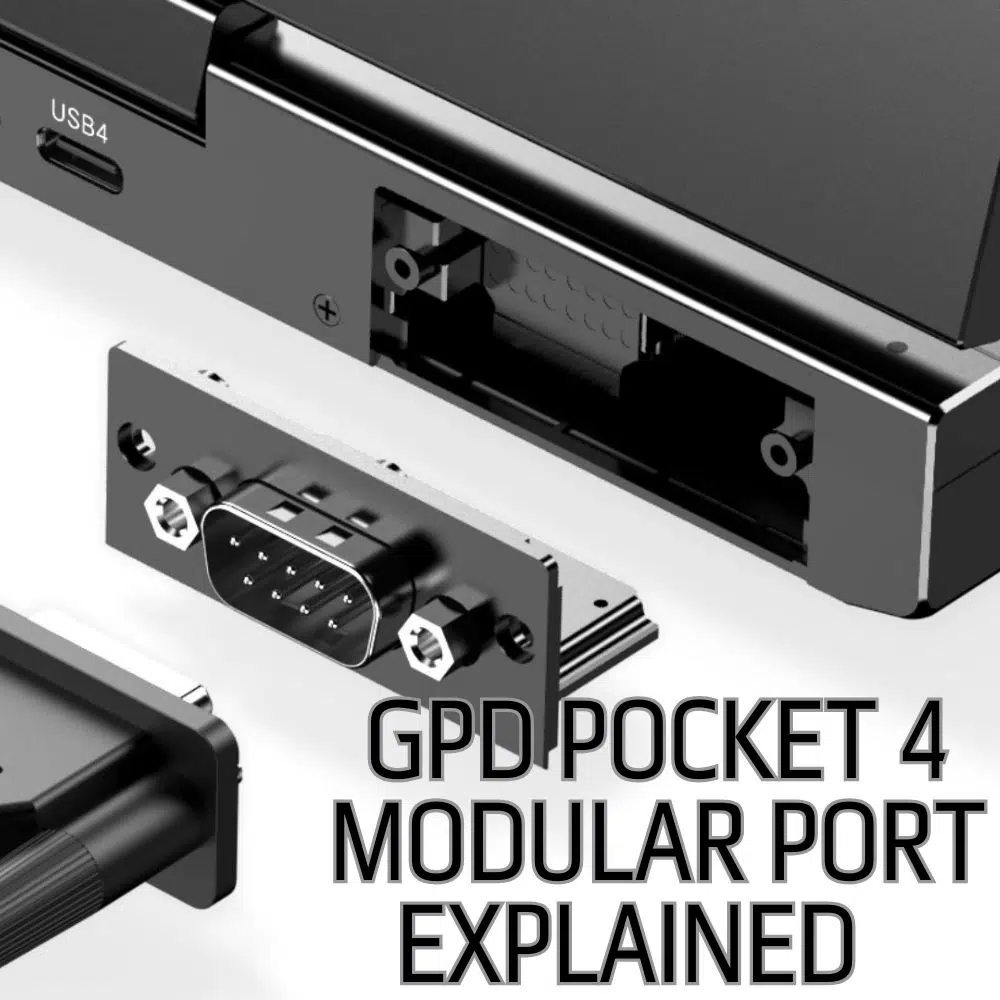 GPD Pocket 4 Modular Port Explained