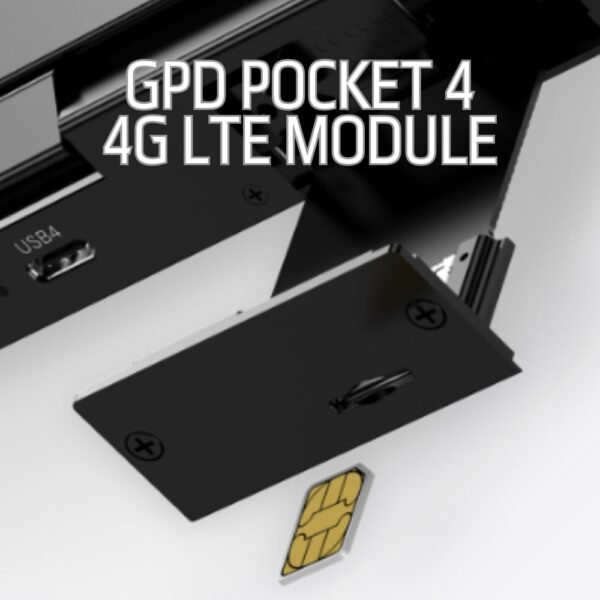 GPD Pocket 4 4G LTE Modúl agus Solúbthacht Líonra