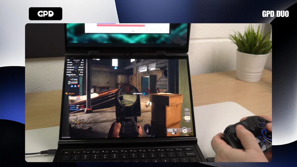 Playing Call of Duty Black Ops 6 on GPD Duo