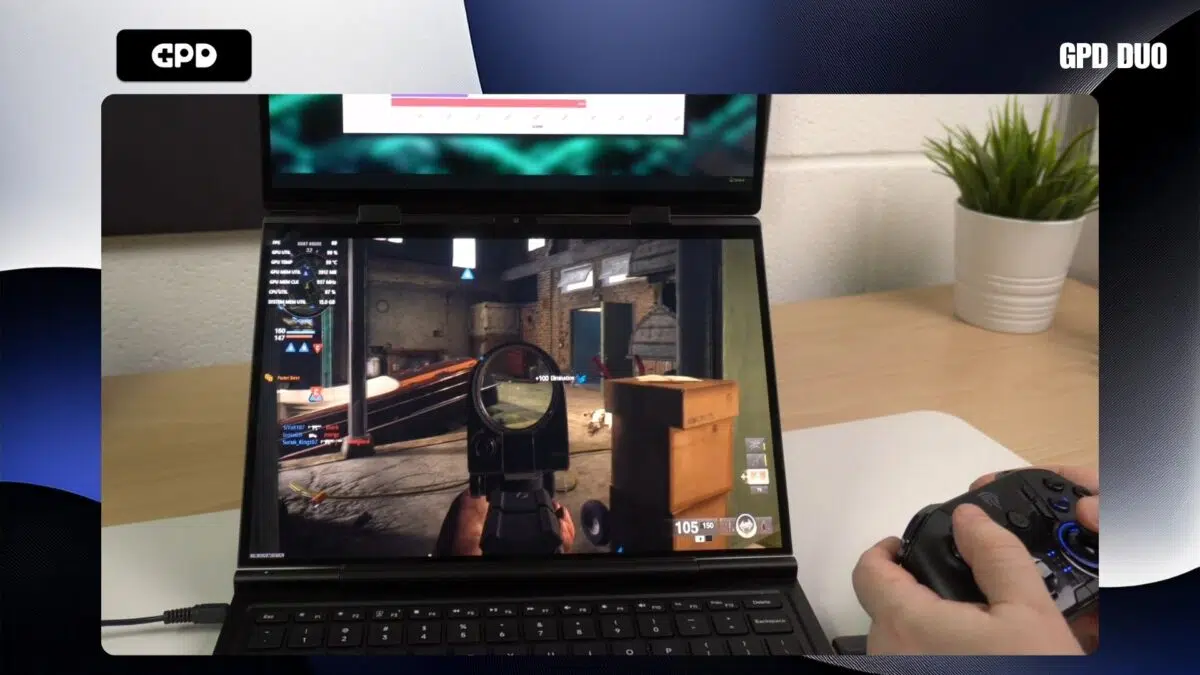 Playing Call of Duty Black Ops 6 on GPD Duo