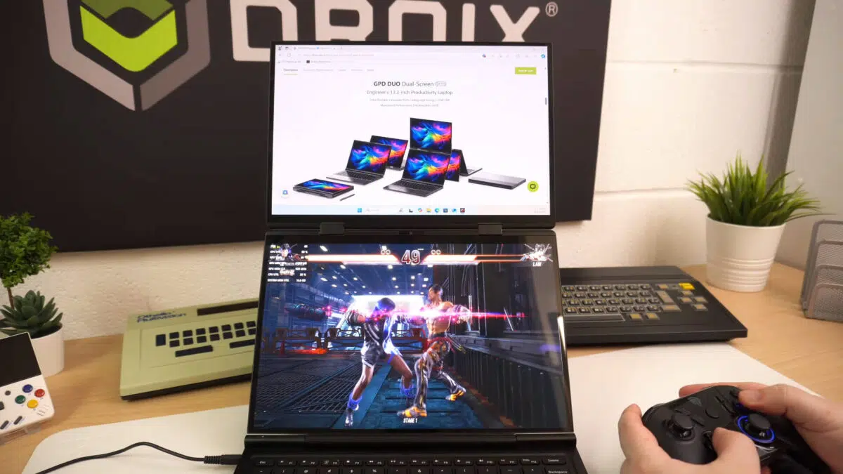 Performance de jeu GPD Duo pour Tekken 8  
