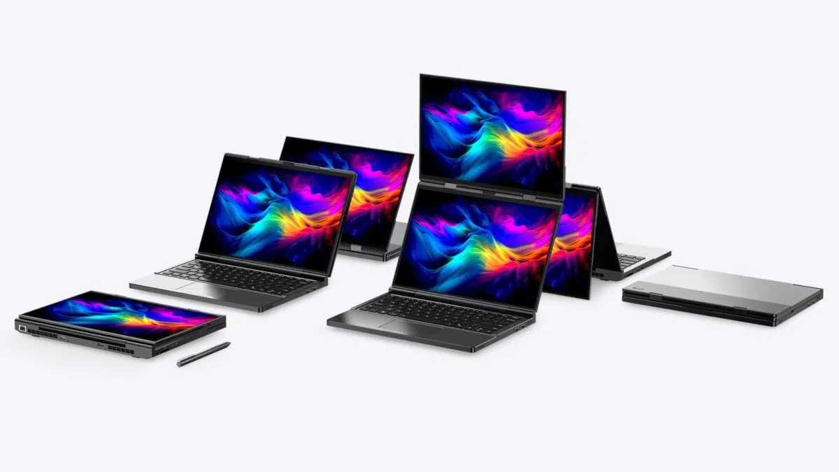 GPD DUO dual display laptop