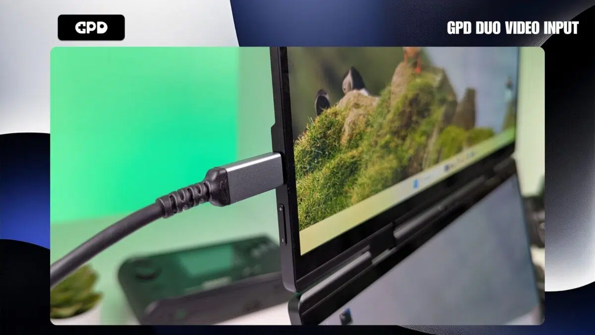 Collega il cavo USB-C
