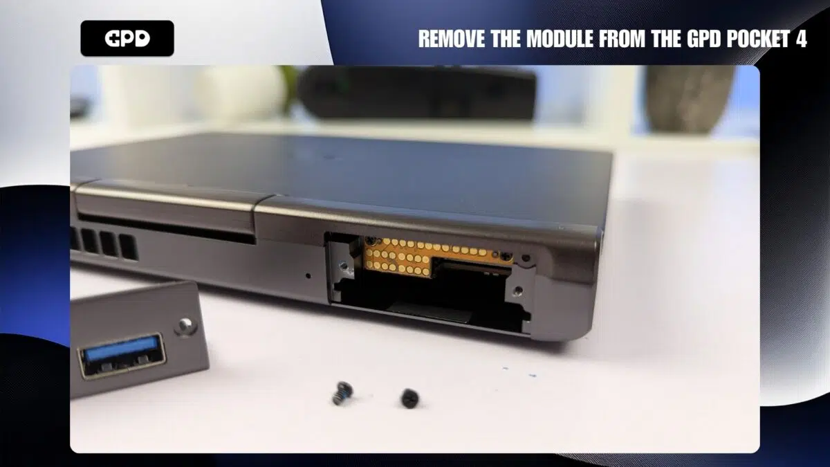Comment modifier le GPD Pocket 4 Module 3
