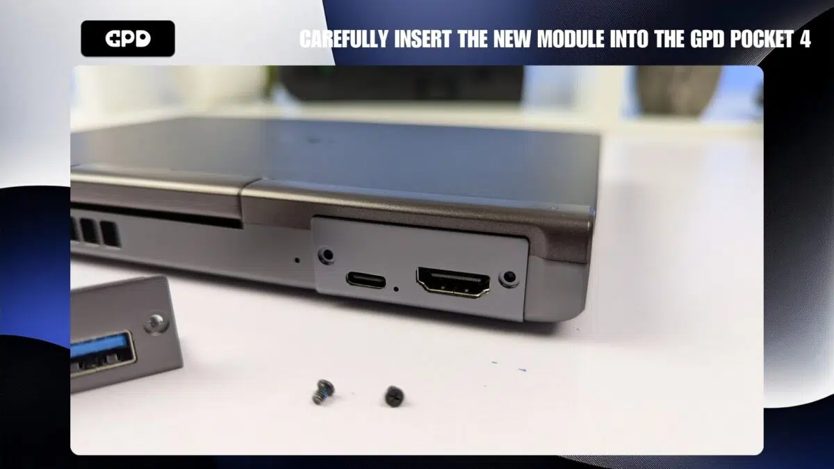 Comment modifier le GPD Pocket 4 Module 4