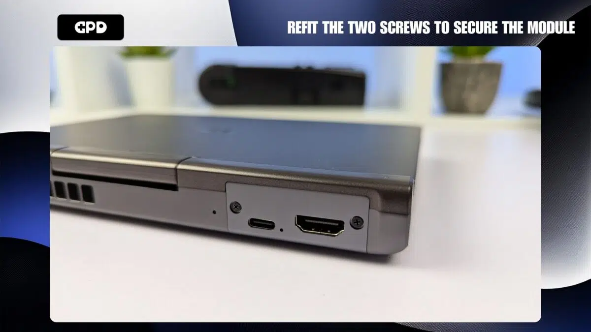 Comment modifier le GPD Pocket 4 Module 5