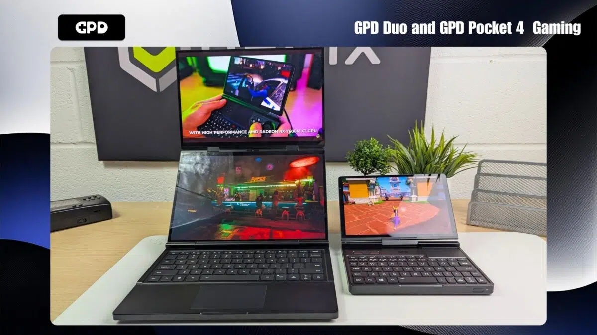 GPD Duo y GPD Pocket 4 Gaming