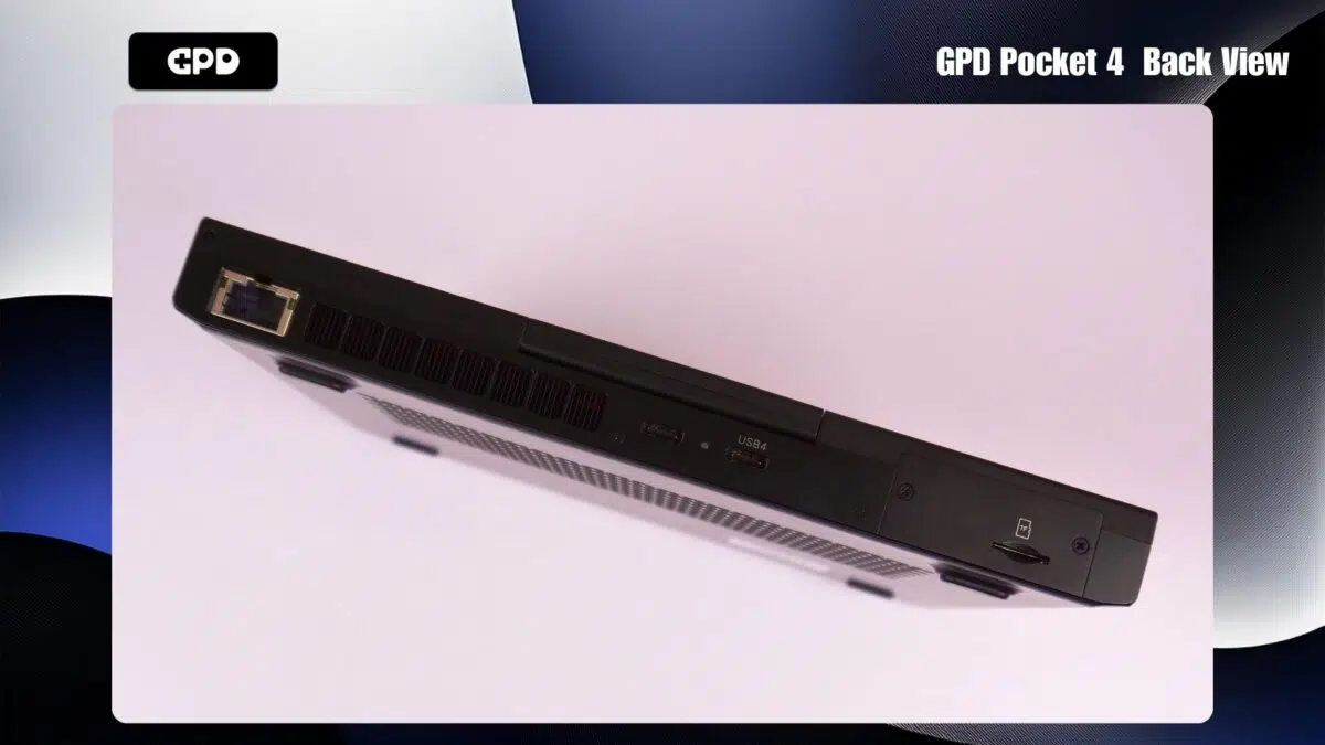 GPD Pocket 4 Back View