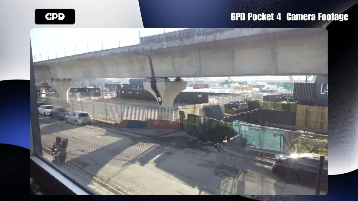 GPD Pocket 4 Camera Footage