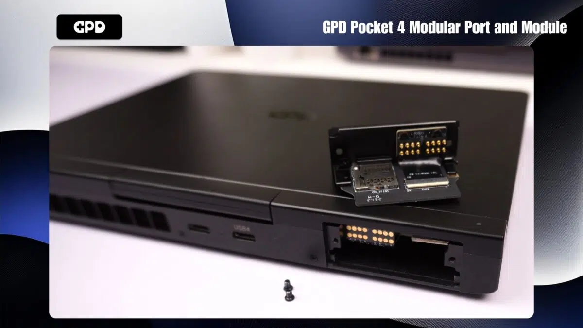 Port dan Modul Modular GPD Pocket 4