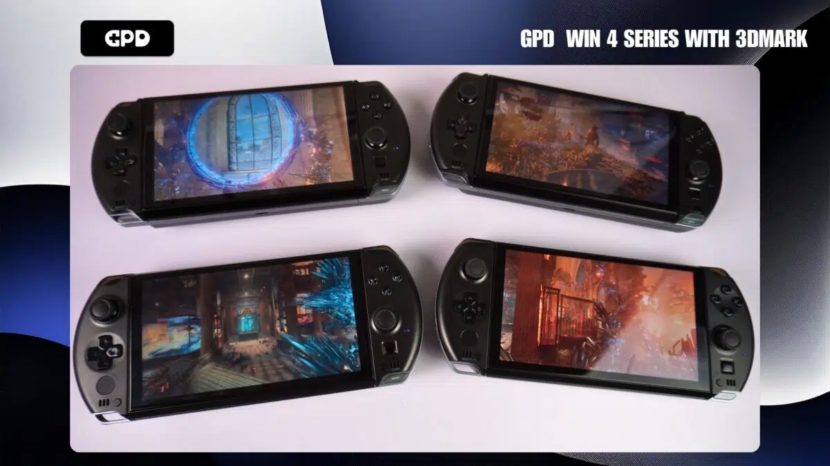 Tolok ukur seri GPD Win 4 dengan 3DMARK