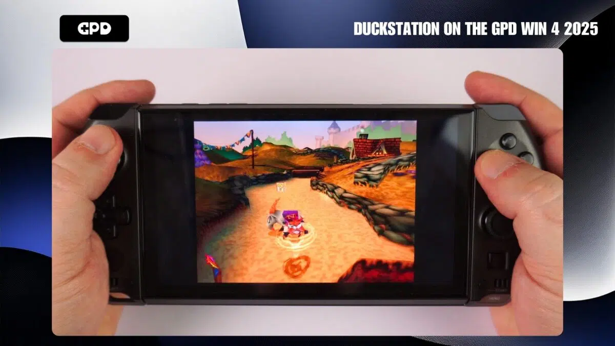 DuckStation di GPD WIN 4 2025
