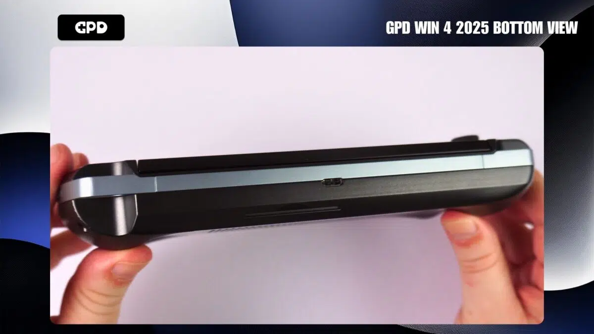 GPD WIN 4 2025 Tampilan Bawah