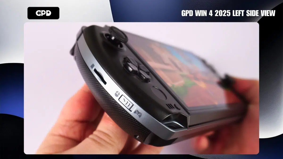 GPD WIN 4 2025 Tampilan Sisi Kiri