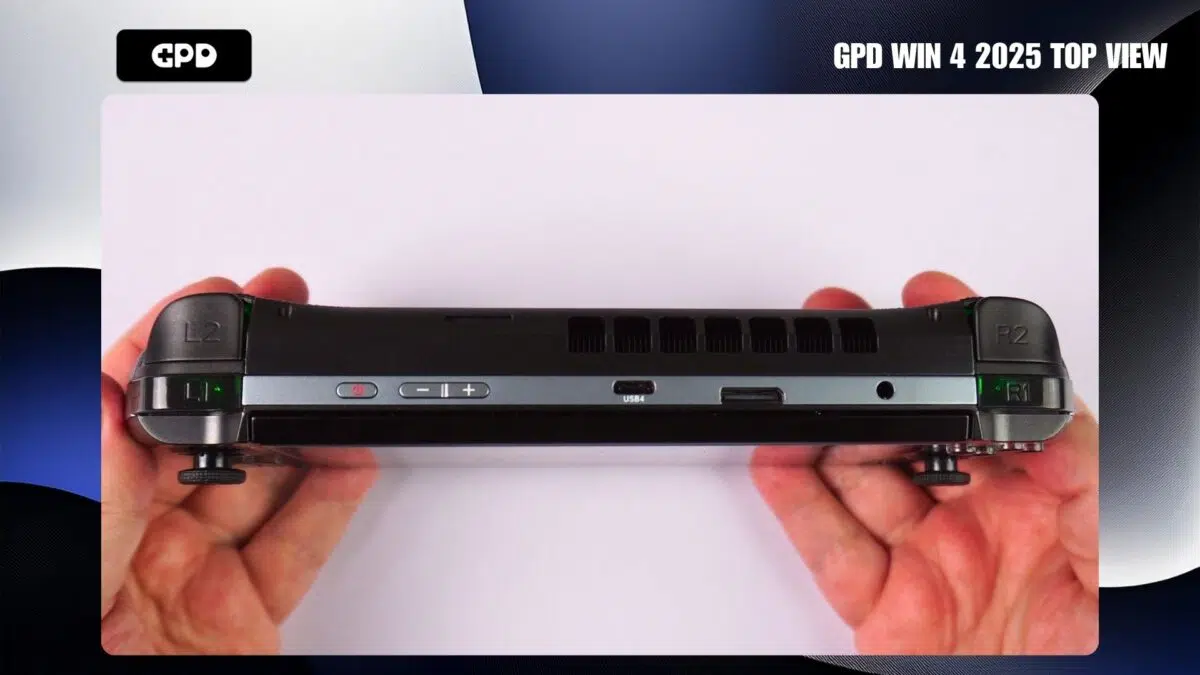 GPD WIN 4 2025 Tampilan Atas