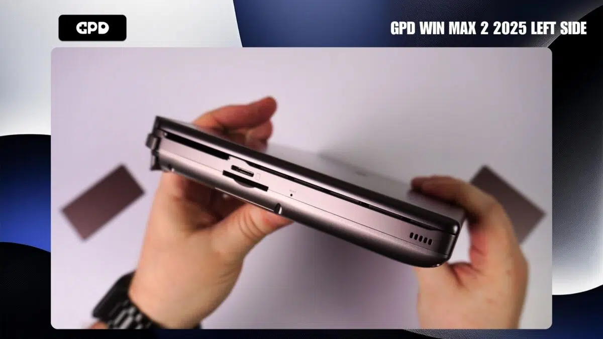 GPD WIN MAX 2 2025 ľavá strana