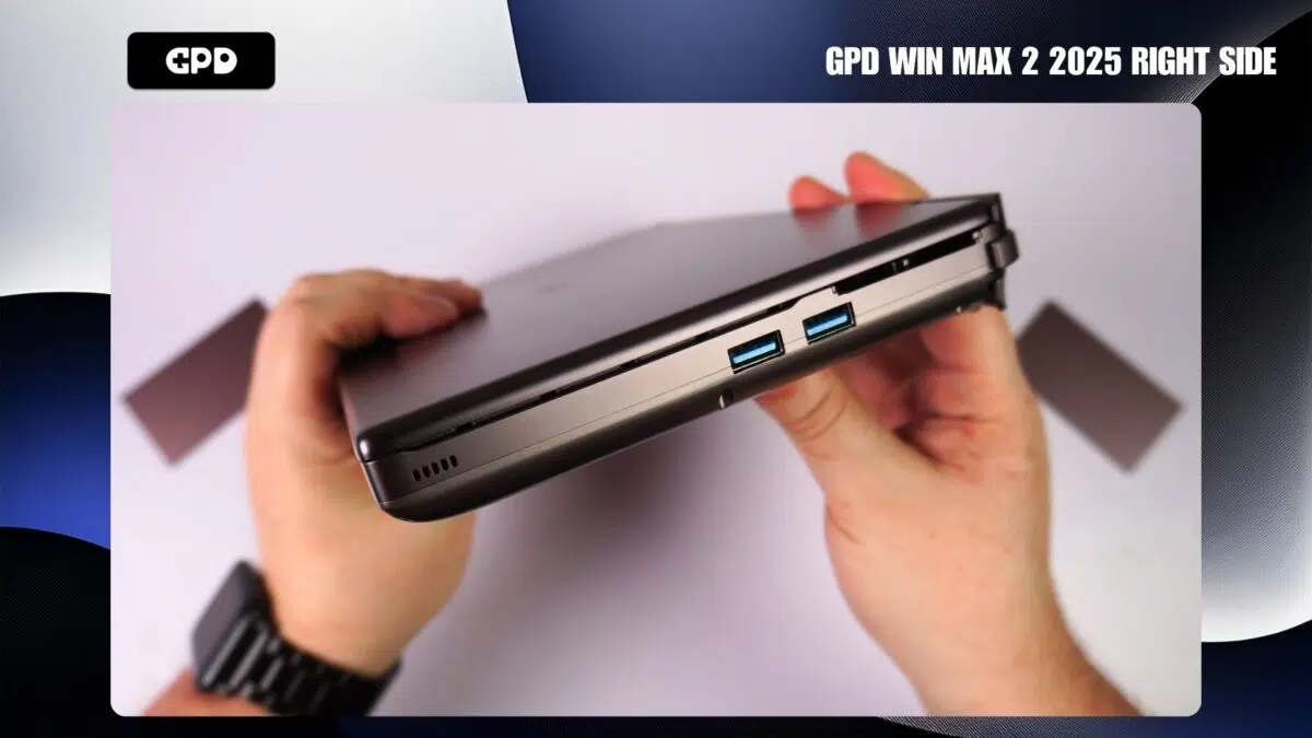 GPD WIN MAX 2 2025 Pravá strana