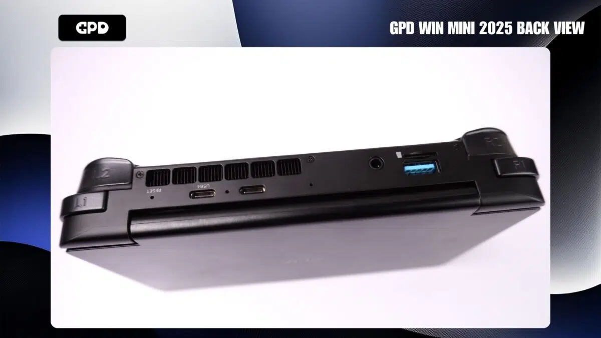 GPD WIN MINI 2025 Vista trasera