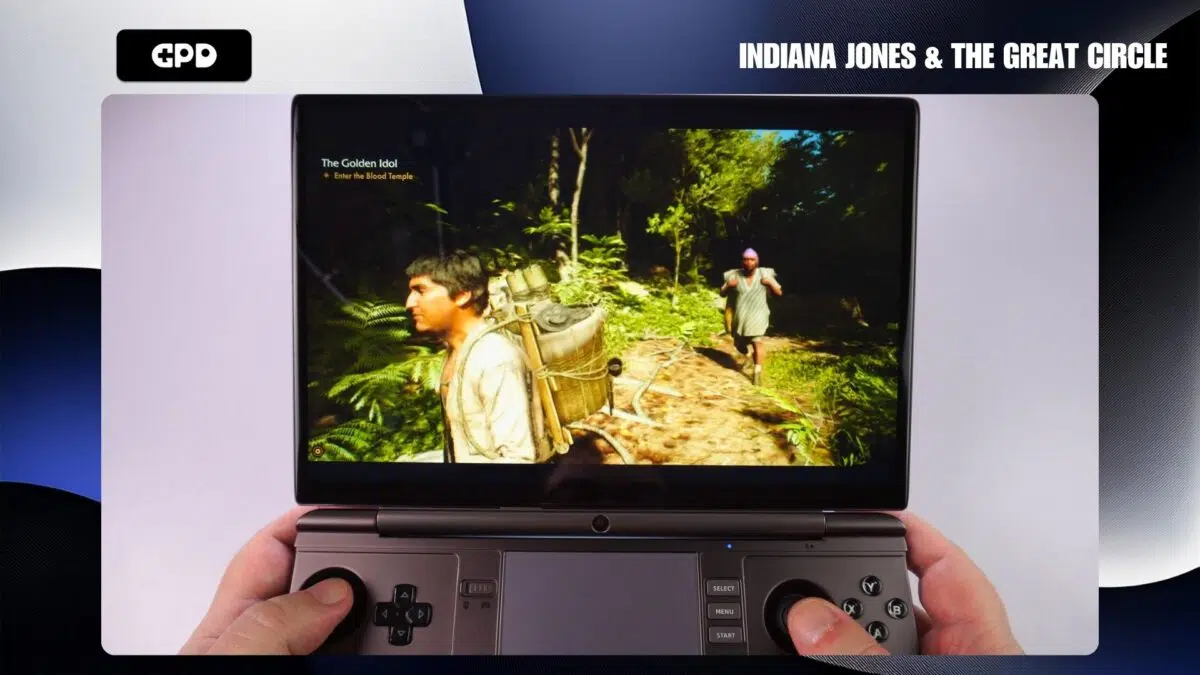 Indiana Jones a veľký kruh na GPD WIN MAX 2 2025