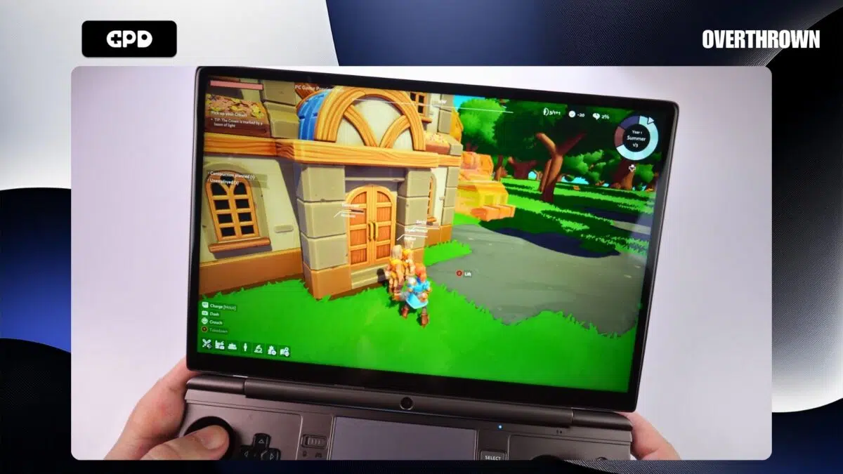 Prevrhnutie na GPD WIN MAX 2 2025