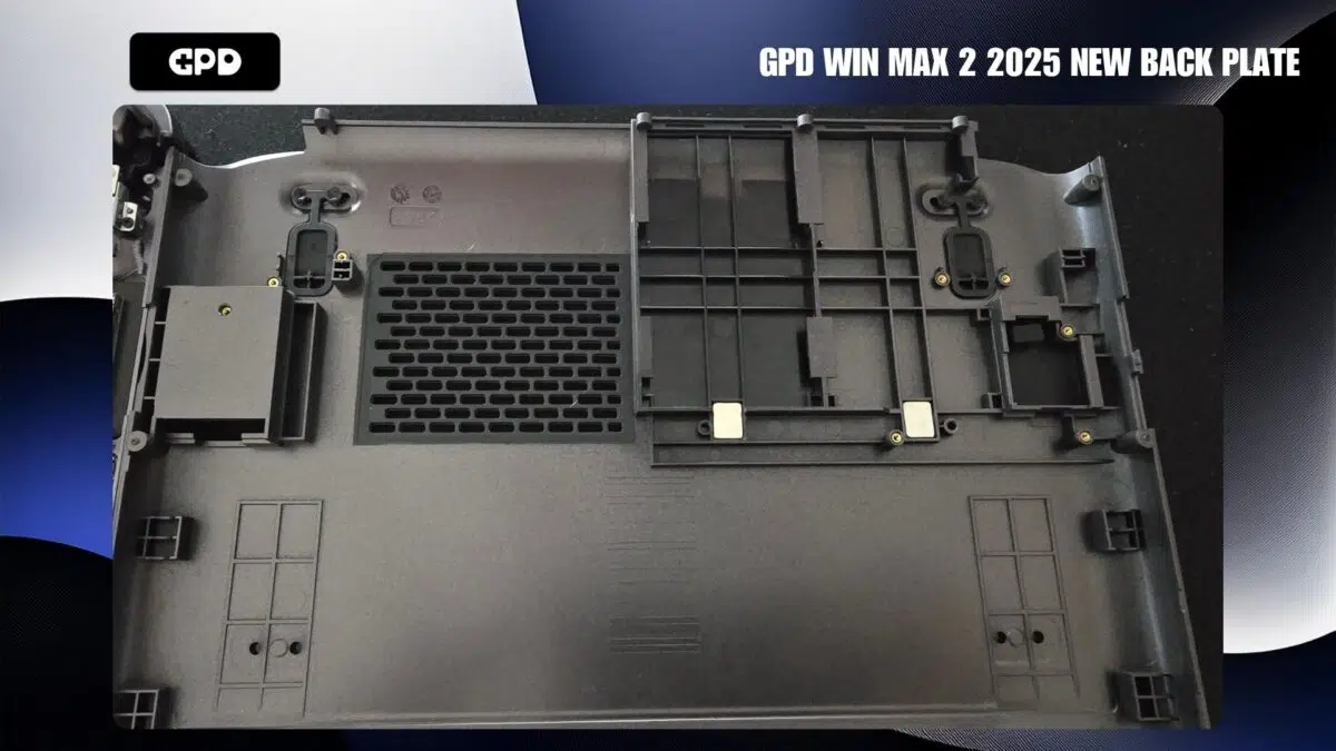GPD WIN MAX 2 2025 Nova stražnja ploča