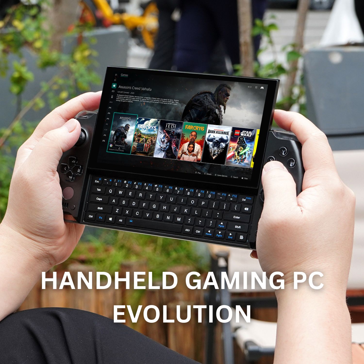 GPD हैंडहेल्ड गेमिंग पीसी का विकास